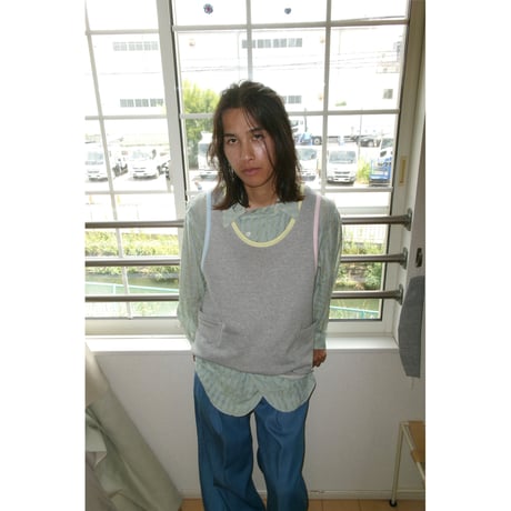 TOZAOU / Part Time Apron *Gray