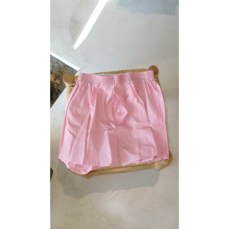UNIVERSAL PRODUCTS / SUPIMA COTTON TRANKS *PINK STRIPE