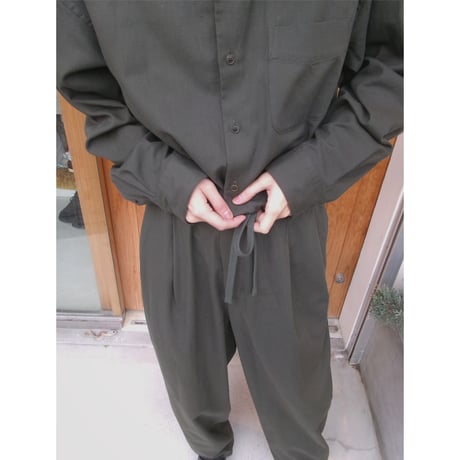 YOKO SAKAMOTO / JUMP SUITS *OLIVE