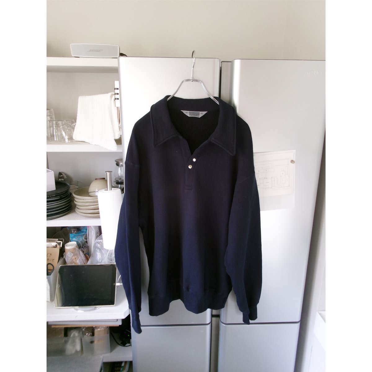 OLD FOLK HOUSE / Skipper Sweatshirt *Navy | AVET