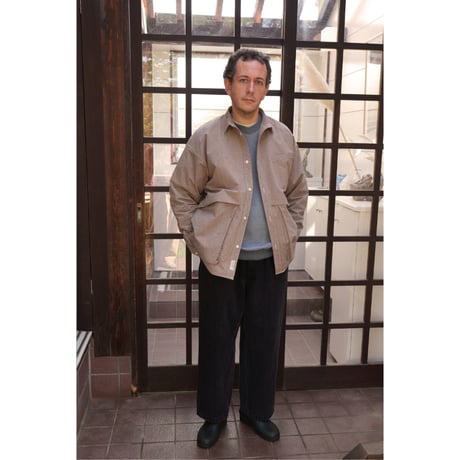 NO ROLL / HWR WOOL WEATHER SHIRT *BEIGE