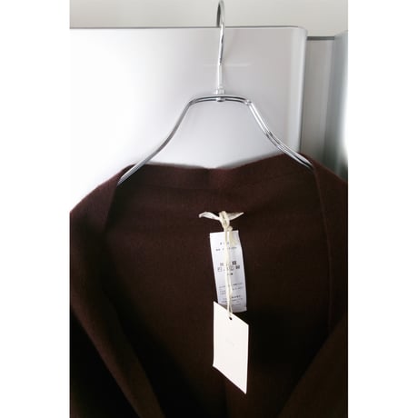 FUJI / WHITE CASHMERE SCARF *BROWN
