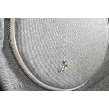 ●HIDAKA / PING-PONG SQUARE BAG *SAND BLUE
