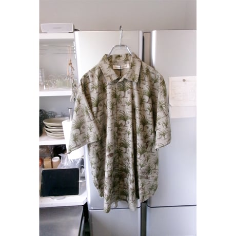 ABELIA EDWARD GOUCHA /SS SHIRT someone's resort  *KHAKI