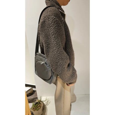 TOZAOU / boa mimi blouson *special size