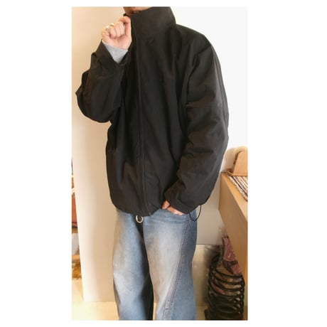 Blanc YM / Ripstop Nylon Track JKT *BLACK