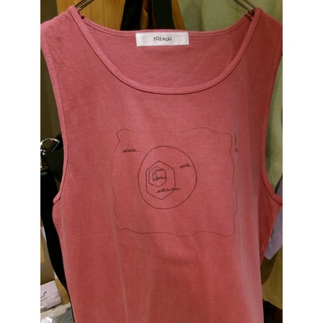 TOZAOU for AVET / View TankTop *Red