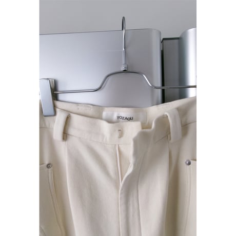 TOZAOU / Miton Carry Pants *Cream