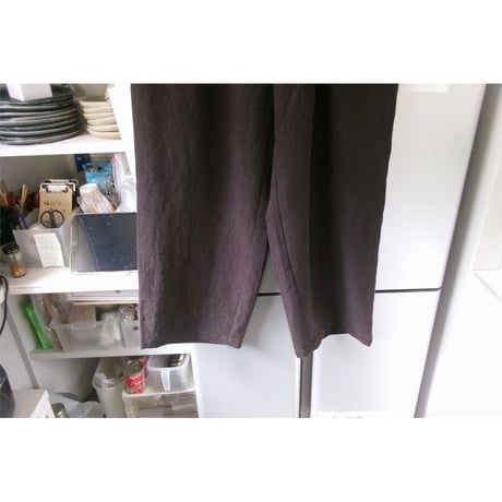 YOKO SAKAMOTO / BAGGY EASY PANTS *BROWN