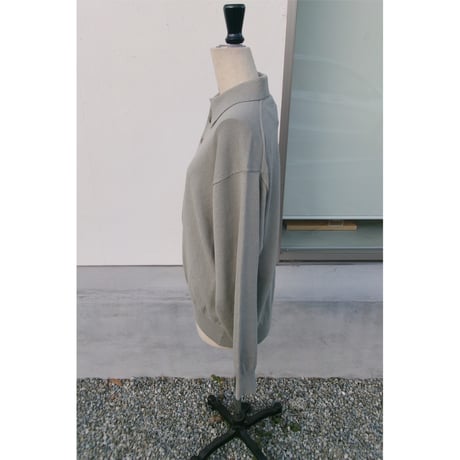 YOKO SAKAMOTO / KNIT POLO *BEIGE