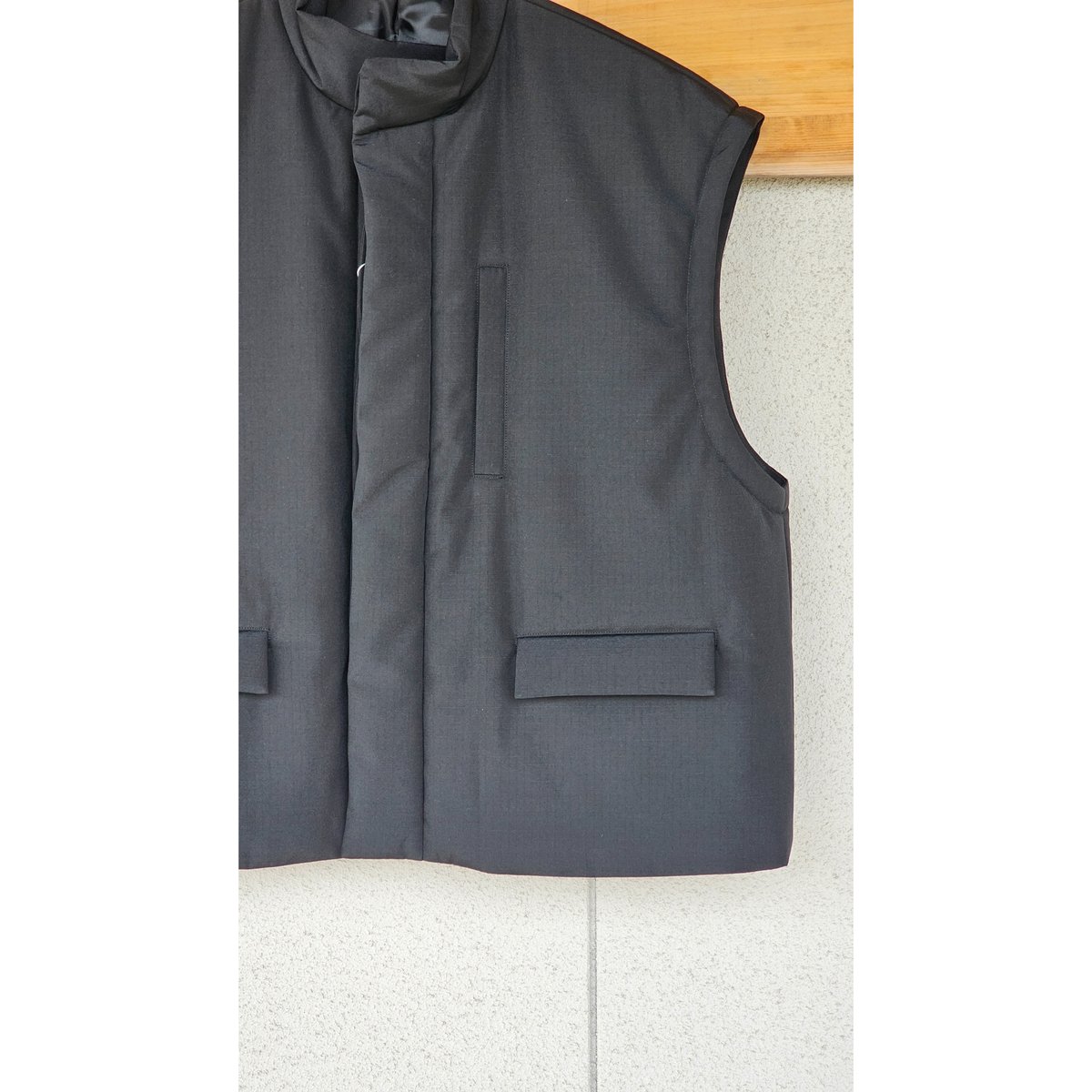 24ss 新品 Blanc YM RIPSTOP PADDED VEST M 24ss 新品 Blanc YM RIPSTOP PADDED VEST Mの通販 by ちーさん's