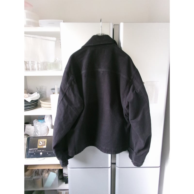 OLD FOLK HOUSE / Moleskin Blouson *Black | AVET