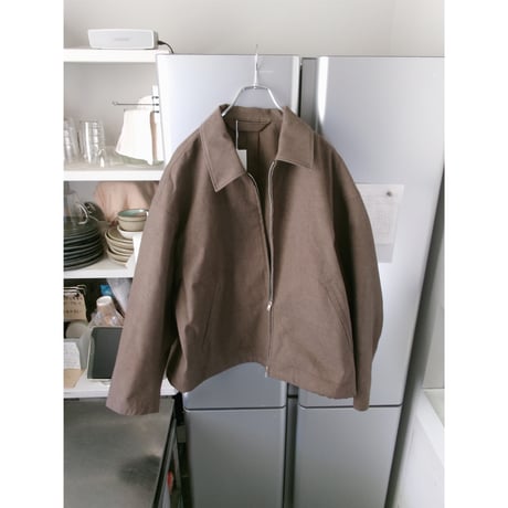 Blanc YM / Vintage Canvas Drizzler JKT *Brown