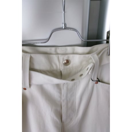ABELIA EDWARD GOUCHA / DOUBLE BELT PANTS *OFF
