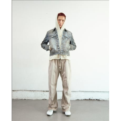 NVRFRGT / CURVED LEG LOUNGE PANTS *TAUPE