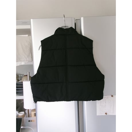 ●MY___ / SHORT PADDED GILLET(for Ladies) *BLACK
