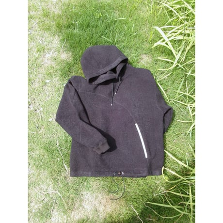 ABELIA EDWARD GOUCHA / FRACTURE HOODIE *BLACK
