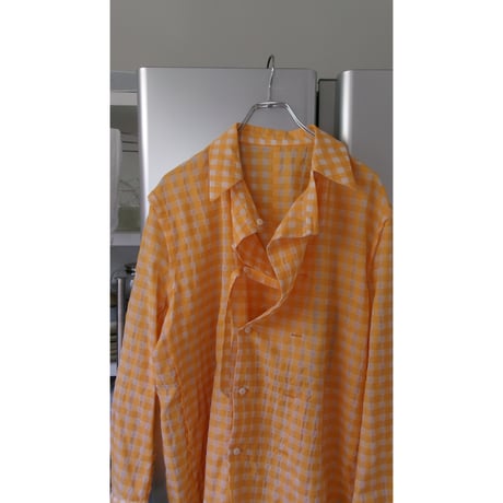TOZAOU / Cock Lining Shirt *Red