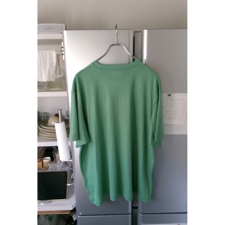 FUJI / WOOL S/S T-SHIRT *GREEN