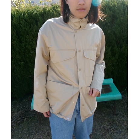 MY___ /  OVERSIZED WORK BLOUSON *BEIGE