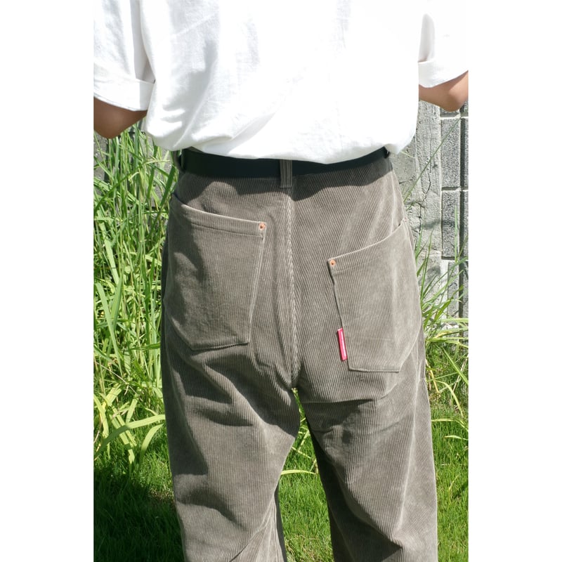ABELIA EDWARD GOUCHA / ECHO PANTS CORDUROY *BEI