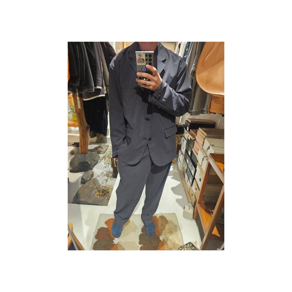 パンツ YOKO SAKAMOTO Double Pleated Trousers M YOKO SAKAMOTO ( ヨーコサカモト ) / DOUBLE PLEATED TROUSERS