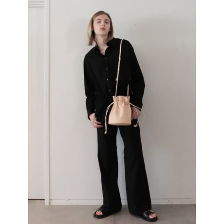 Rich I / CYLINDER [LEATER PURSE BAG] – NATURAL