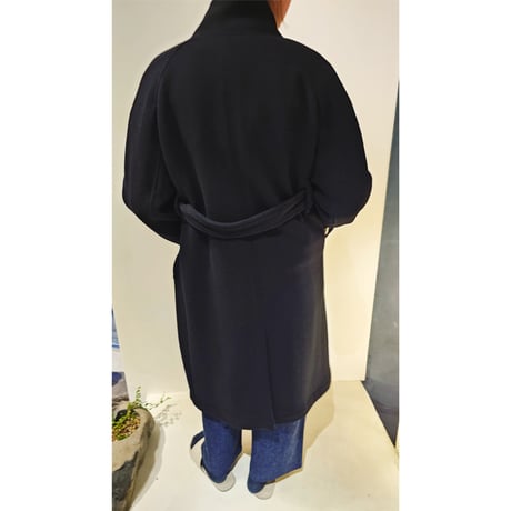 TOZAOU / Stand Collar Coat *BLACK