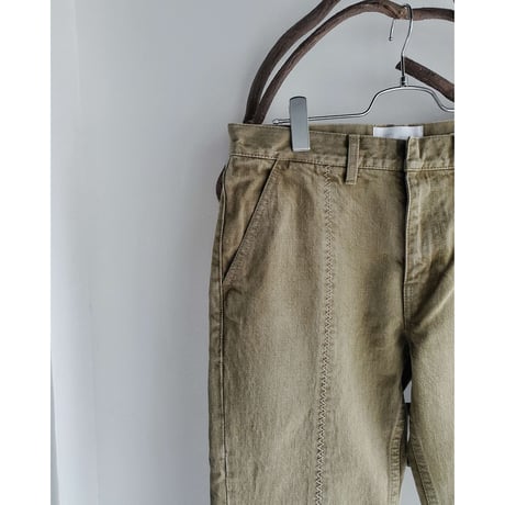 Rich I / S JEAN ［SLIM STRAIGHT PANTS］-KHAKI