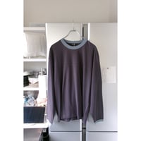EVCON/ ECO RINGER L/S TEE *CHARCOAL