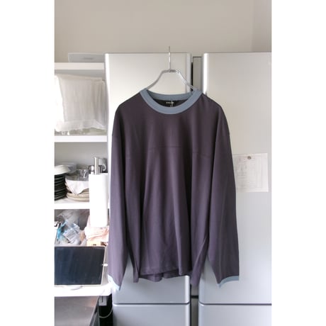 EVCON/ ECO RINGER L/S TEE *CHARCOAL