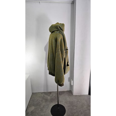 ●YUTASETOGAWA / SCARF FOODIE BLOUSON *GRN