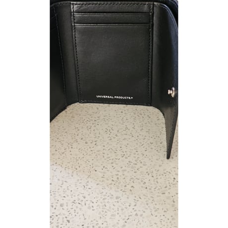 UNIVERSAL PRODUCTS / LEATHER WALLET *BLACK