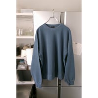 EVCON /  PIGMENT CREW NECK SWEAT *BLUE