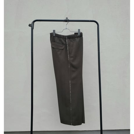 パンツ TOZAOU mimi Track Slacks TOZAOU / mimi Track Slacks No.16 | AVET