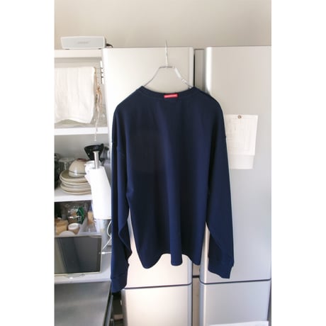 ABELIA EDWARD GOUCHA / CLASSIC LS T-SHIRT *NAVY