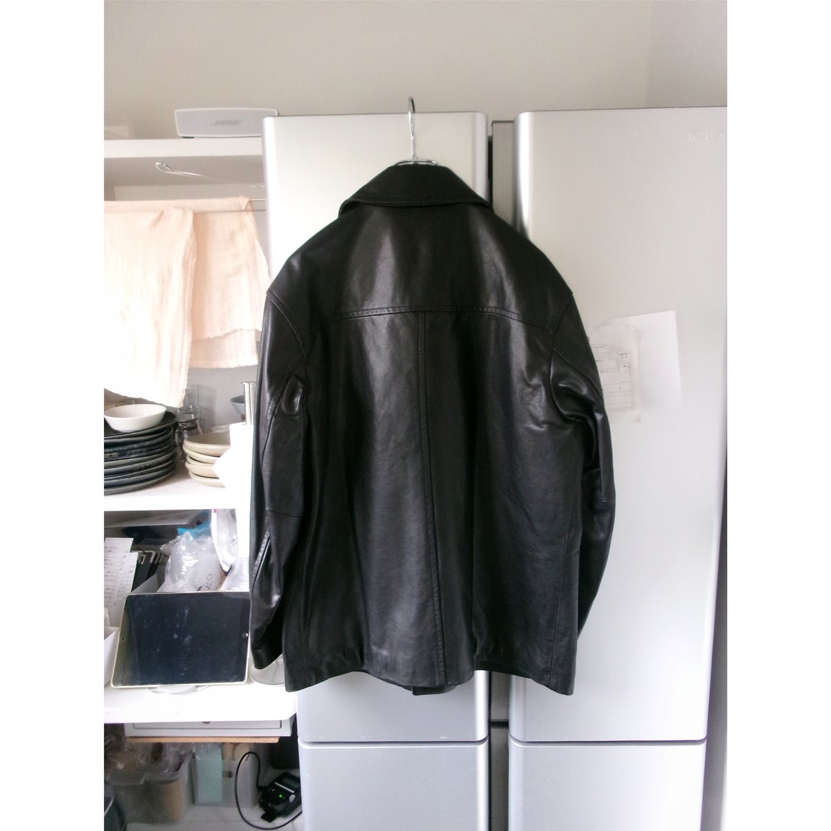 MY___ / LEATHER JACKET *ASH | AVET