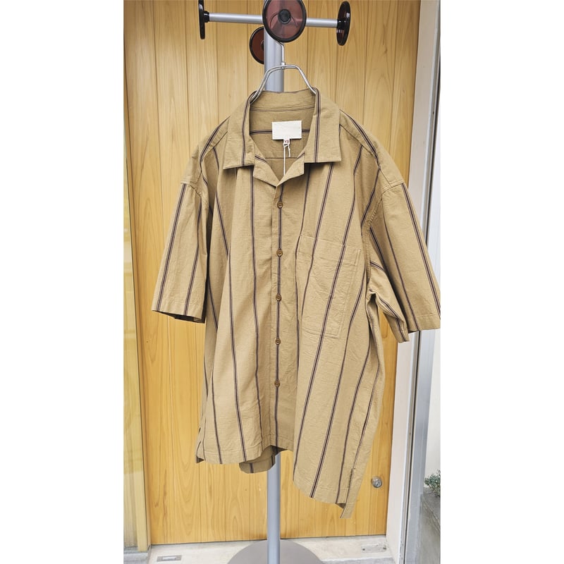 YOKO SAKAMOTO / OPEN COLLAR SHIRT*KAKISHIBU ST