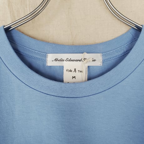 ABELIA EDOWARD GOUCHA / Side 馬 tee - C・Blue