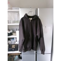 ABELIA EDWARD GOUCHA / CLASSIC ZIP HOODIE *BLUE