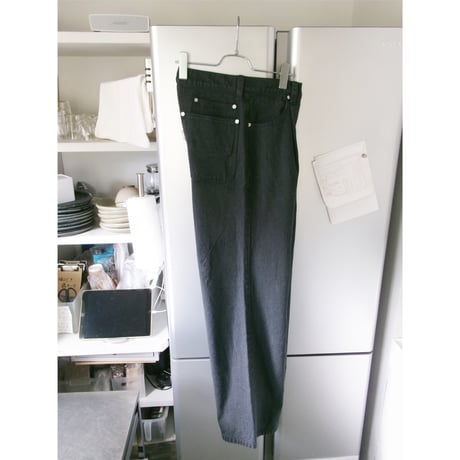 TOZAOU / Five Pocket Denim *Gray Black