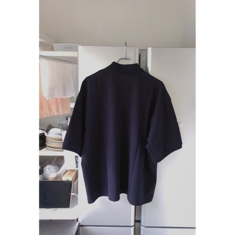 YOKO SAKAMOTO / BOX TUBE POLO *NAVY