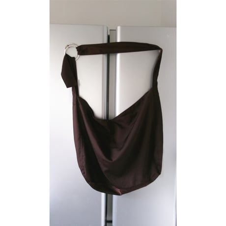 MY___ / NYLON TWILL SHOULDER BAG *BROWN