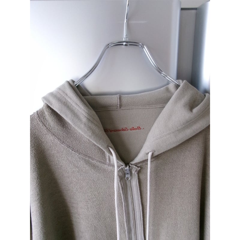 ABELIA EDWARD GOUCHA / CLASSIC ZIP HOODIE *BEIG