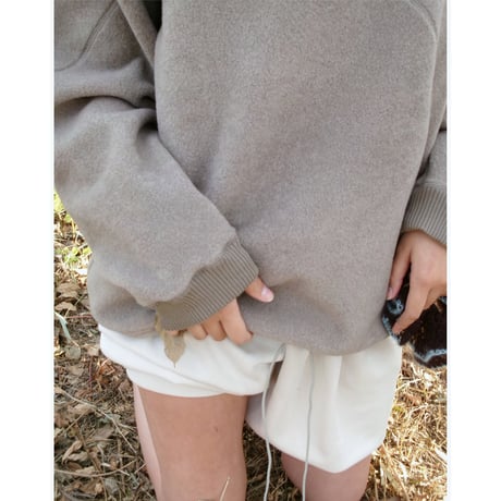 ABELIA EDWARD GOUCHA / FRACTURE HOODIE *BEIGE