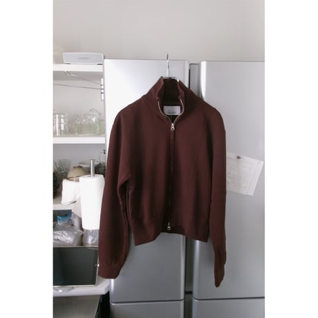 MY___ / JUMBERCA FULL ZIP SWEAT *BROWN