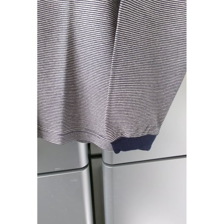UNIVERSAL PRODUCTS / V NECK L/S TSHIRTS *NAVY
