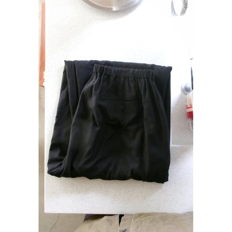 YOKO SAKAMOTO / RELAX EASY PANTS *BLACK