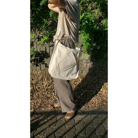 TOZAOU for AVET / Denim Miton Tote *cream