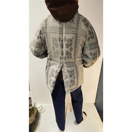 TOZAOU / Wallpaper Pad Jacket *GRAY